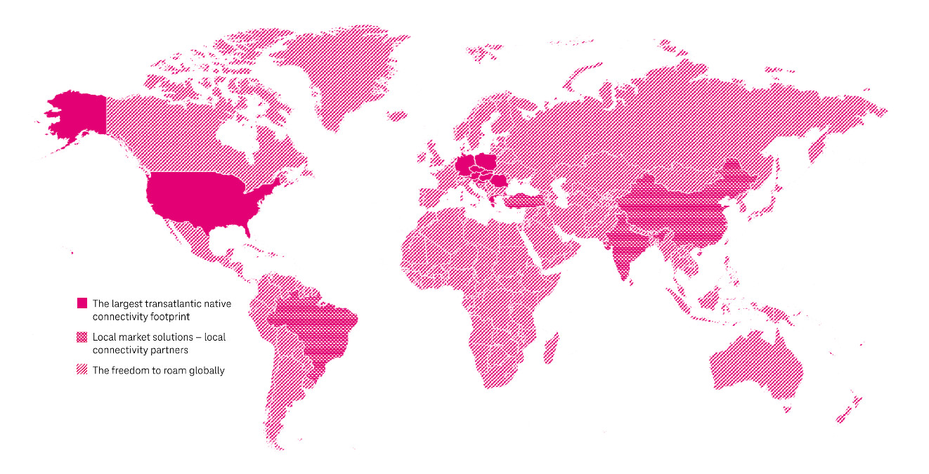 Global IoT connectivity: Coverage map