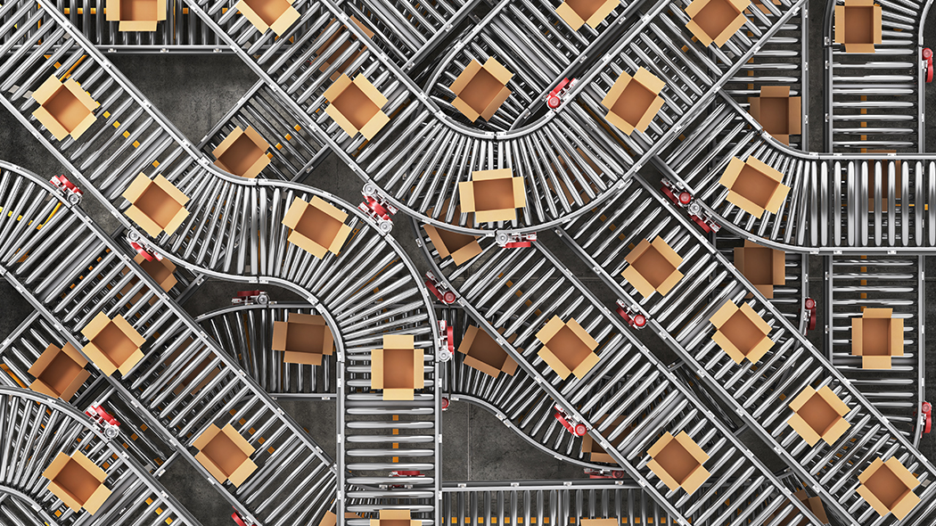 Bird’s-eye view of a delivery network