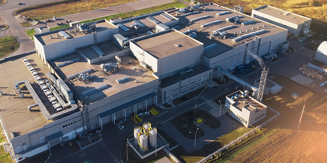 Gebäude mit 5G Campus-Netz
