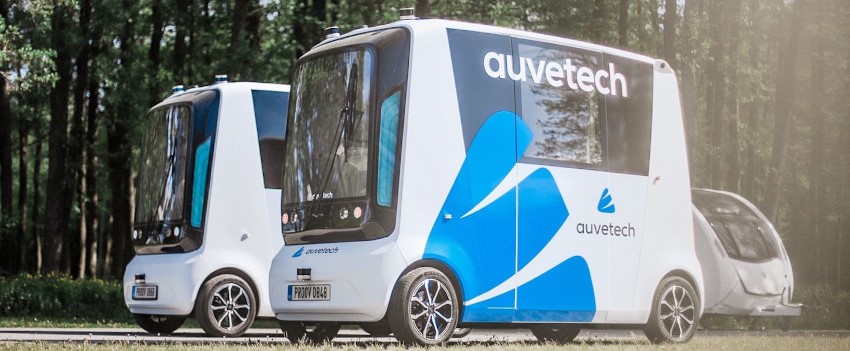 Autonomous shuttles of Auve Tech