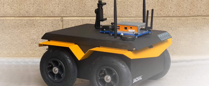 Autonomous delivery robot from Level Five Supplies