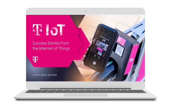 Cover image of the e-book "Success Stories from the Internet of Things"