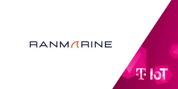 Montage of the RanMarine and Deutsche Telekom IoT logos