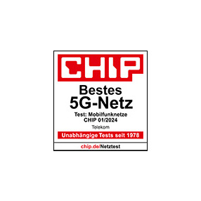 Auszeichnung: Bestes 5G-Netz – Chip – 2024