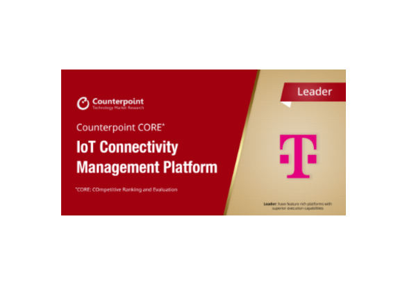 Award of Counterpoint: IoT Connectivity Platform