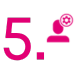 Icon with number 5