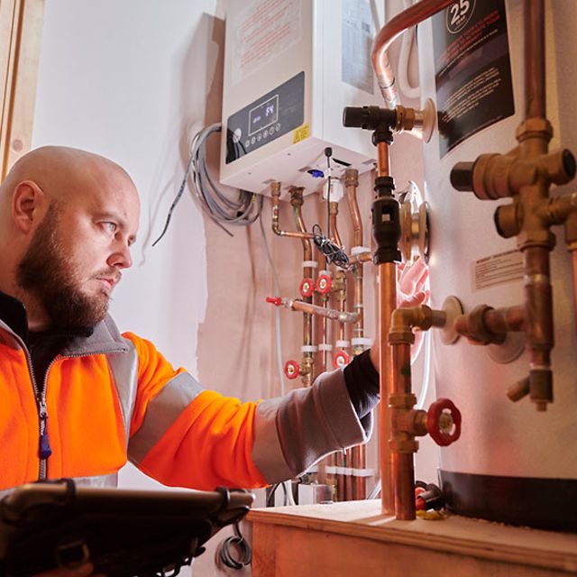 Building automation with sensors and IoT