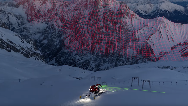 Preview image: The Kässbohrer PistenBully in Action