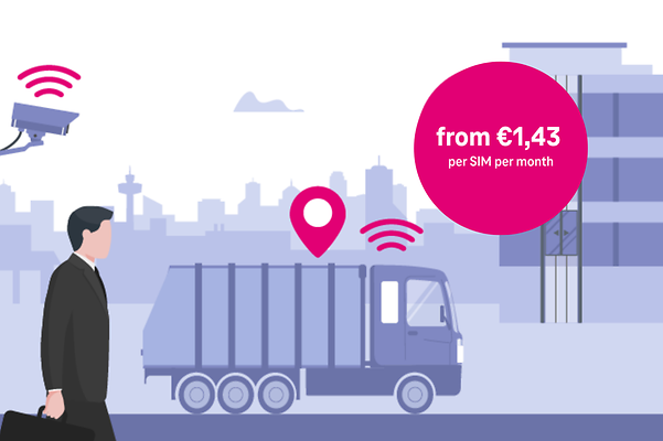 IoT Business Classic from 2,07 € monthly per SIM