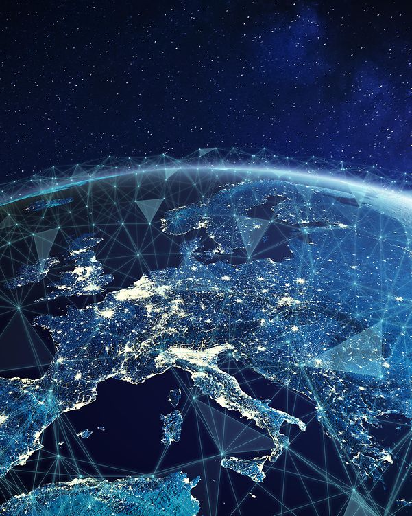 Ein Blick aus dem All auf die Erdkugel