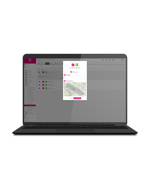 Begrenzung von Orten (Geofence)