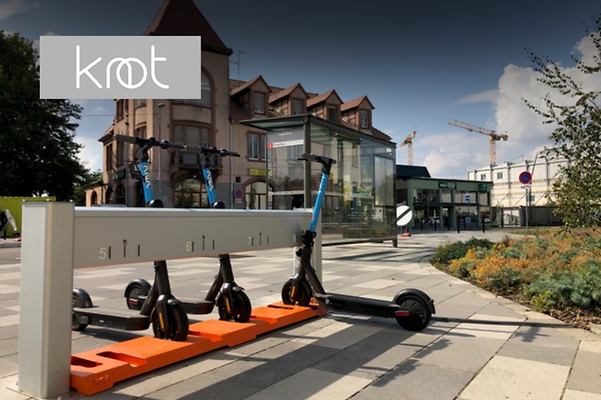 eScooter-Station von KNOT